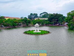 Hưng Yên: Nên thơ Hồ Bán Nguyệt