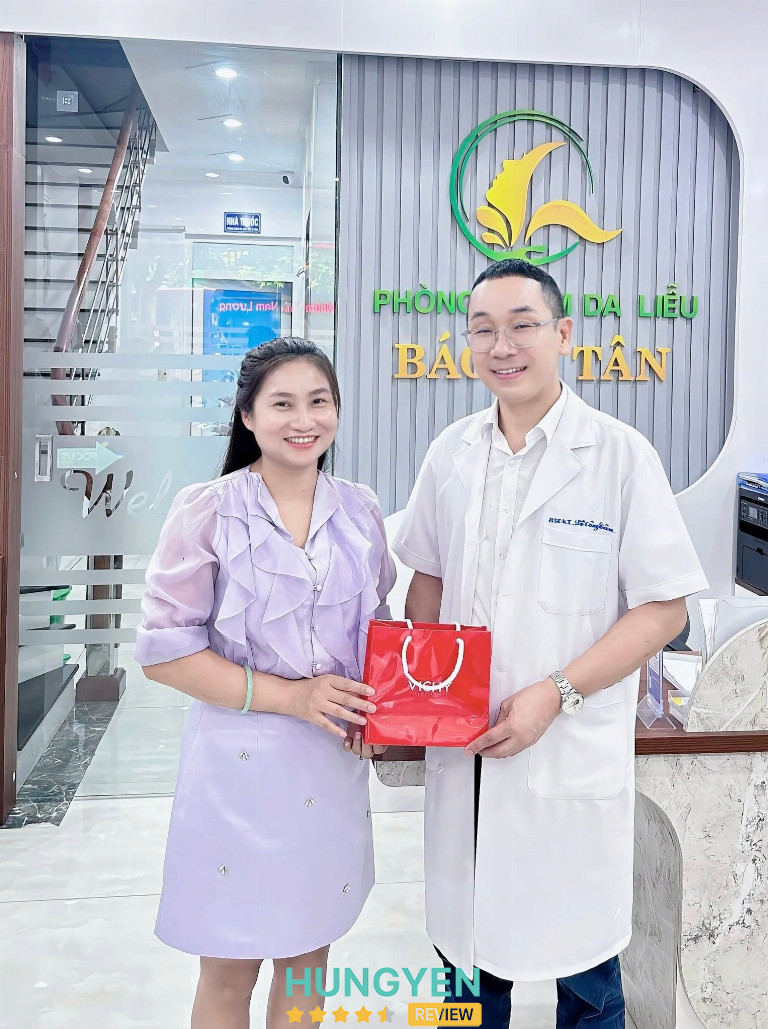 Bài đánh giá về Phòng khám Da liễu Bác sĩ Tân, P. Trần Lãm, Hưng Yên (Thái Bình cũ)