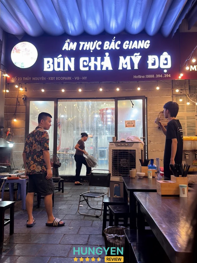 Bài đánh giá về Bún Chả Mỹ Độ, Hưng Yên