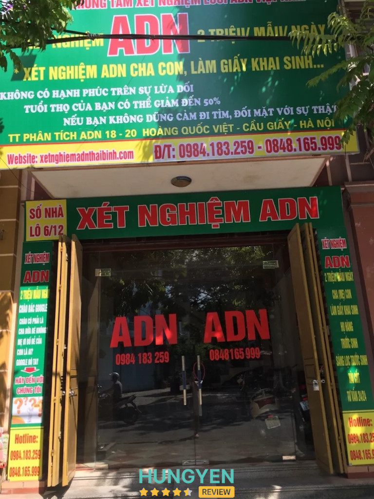 DNA tests Thái Bình